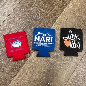 3 PACK COOZIES